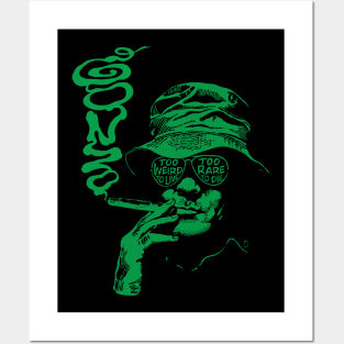 Green Gonzo Posters and Art